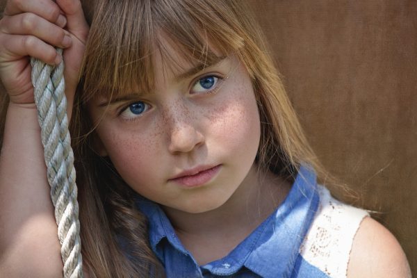 girl, child, face