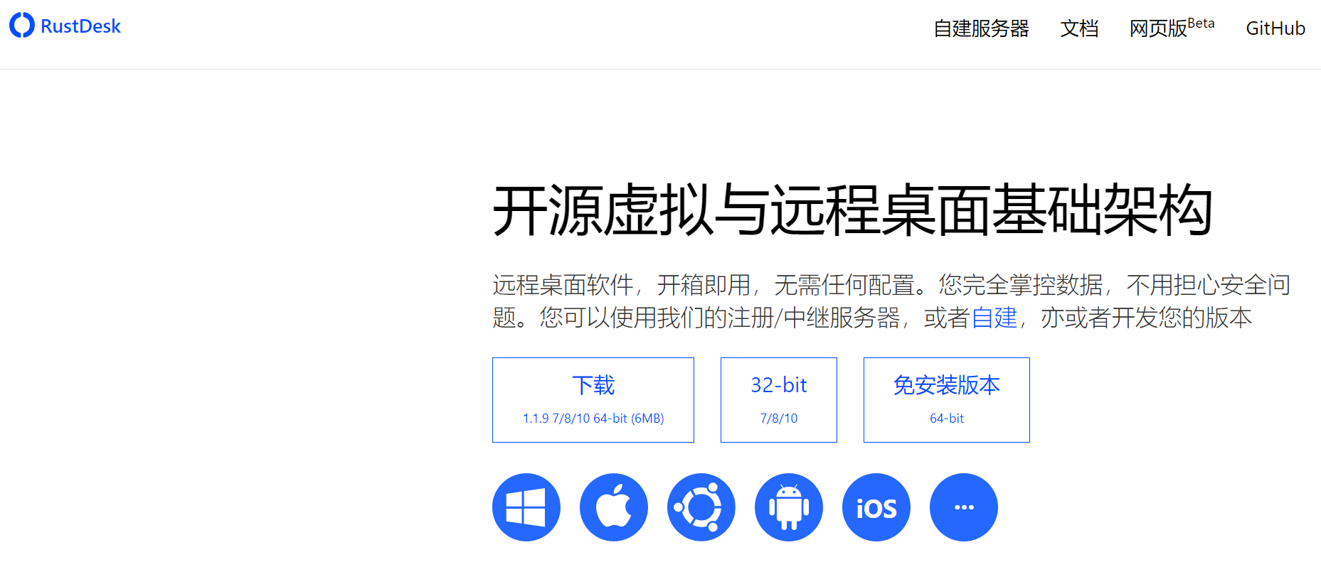 几款强大的远程办公软件RustDesk,网云穿,钛盘TMP.link,RemoteApp Tool,ToDesk